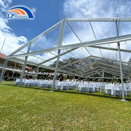 30m 클리어 스팬 웨딩 천막 판매용 대형 파티 텐트