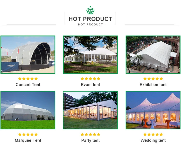 Aluminium Frame Hexagon Shape Outdoor Exhibition Tent for Fair